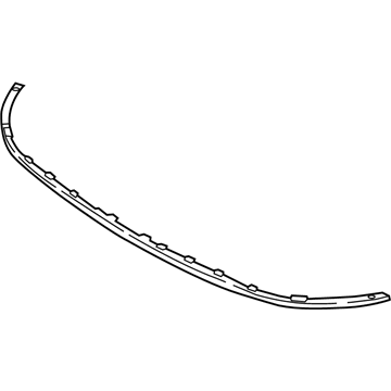 HYUNDAI 865913V500 Front Bumper Lip Assembly