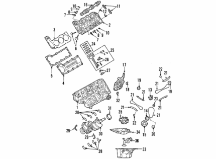 Genuine Mitsubishi 05019316AC Piston