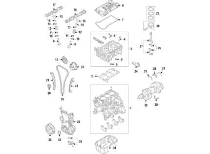 Genuine Mitsubishi 1000D187 Engine