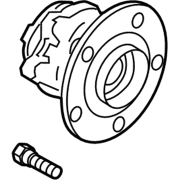 Genuine Mitsubishi 3785A063 Hub & Bearing Assembly