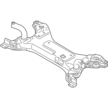 mitsubishi_4000A455 Genuine Mitsubishi 4000A455 Suspension Crossmember