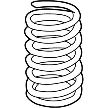 Genuine Mitsubishi 4140A350 Coil Spring