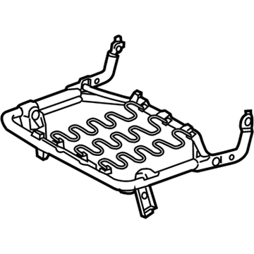 Genuine Mitsubishi 6912C388 Cushion Frame, Passenger Side