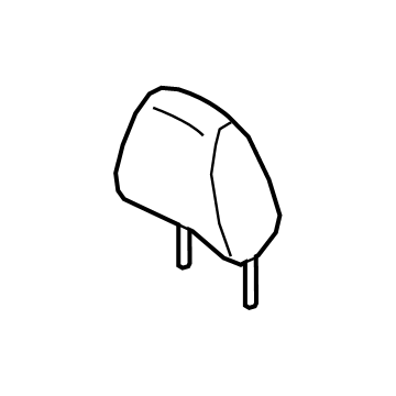 mitsubishi_6971A592XA Genuine Mitsubishi 6971A592XA Headrest