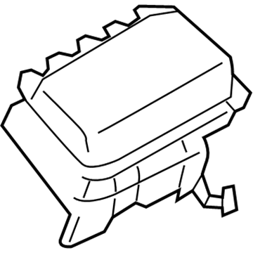 mitsubishi_7030A235 Genuine Mitsubishi 7030A235 Passenger Inflator Module, Passenger Side