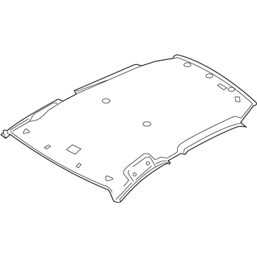 Genuine Mitsubishi 7200C392HA Headliner