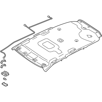mitsubishi_7200C490YA Genuine Mitsubishi 7200C490YA Headliner