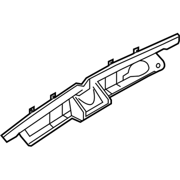 Genuine Mitsubishi 7832A136 Defroster Nozzle