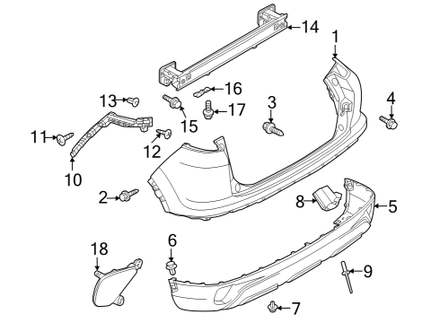 mitsubishi_850E0W000P Genuine Mitsubishi 850E0W000P Bumper Brace, Passenger Side