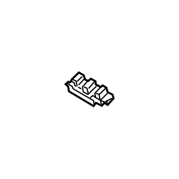 Genuine Mitsubishi 8608A323 Window Switch, Driver Side