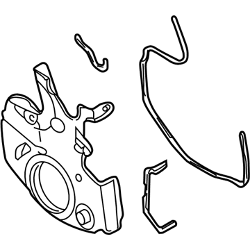 mitsubishi_MD375047 Genuine Mitsubishi MD375047 Lower Timing Cover