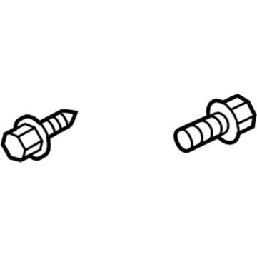 mitsubishi_MF243624 Genuine Mitsubishi MF243624 Mirror Assembly Bolt
