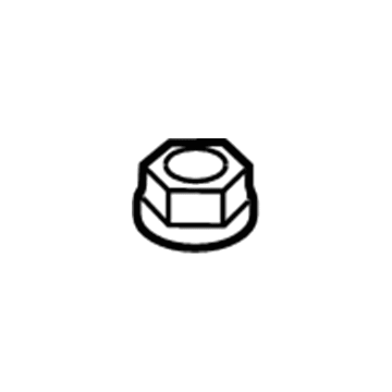Genuine Mitsubishi MF434106 Transmission Mount Nut