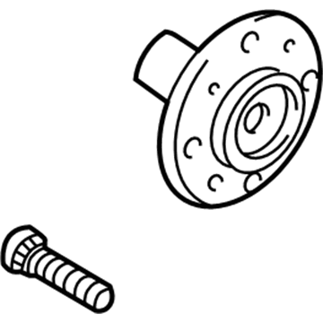 Genuine Mitsubishi MR519923 Hub Assembly